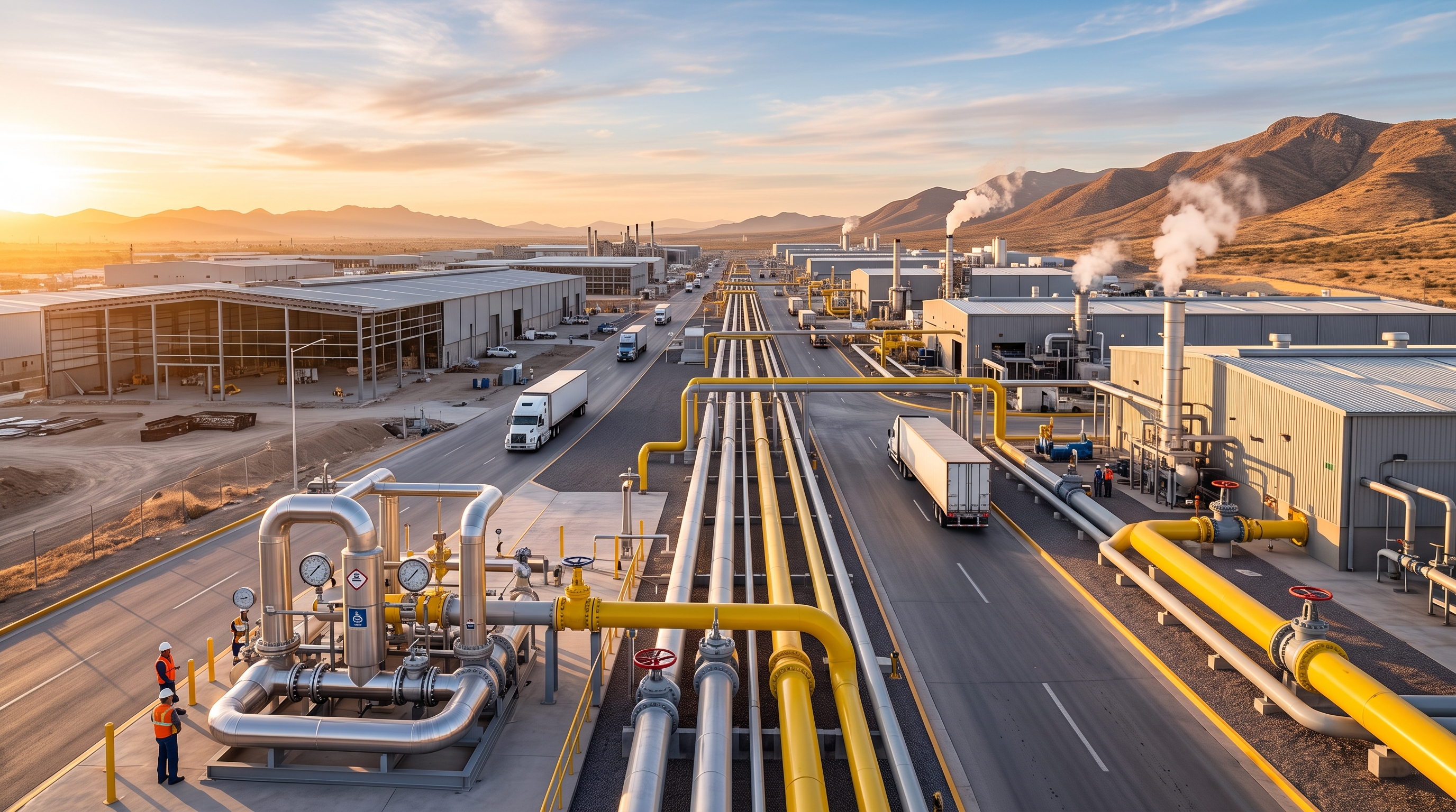 La Demanda de Gas Natural en los Parques Industriales de México: Proyección y Desafíos Logísticos hacia 2030