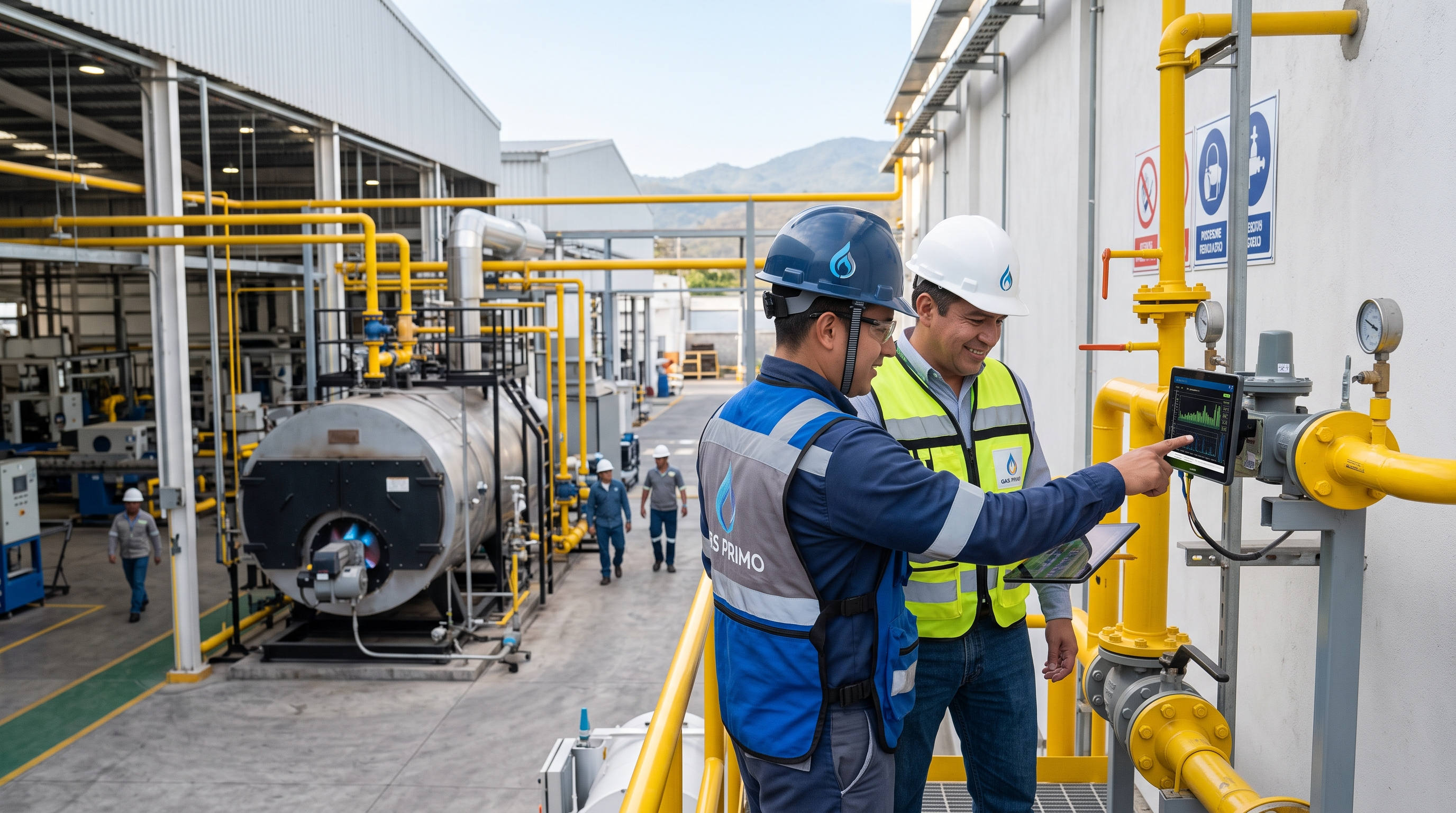 Estrategia integral para la transición a la adquisición de la molécula de gas a través de Gas Primo