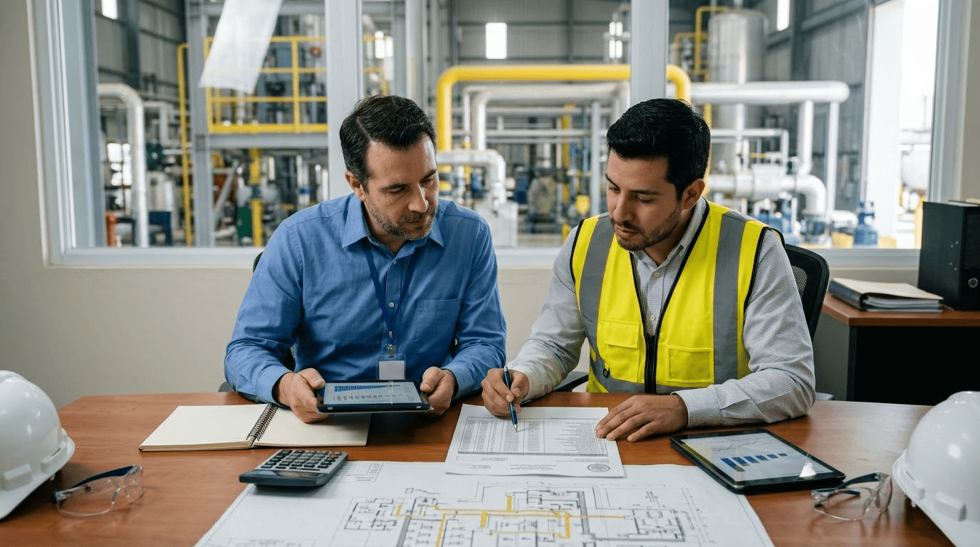¿Cómo debe ser una factura por concepto de compra Gas Natural para consumidor industrial o comercial?